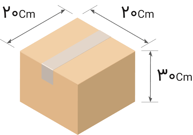 بسته بندی سایز ۴