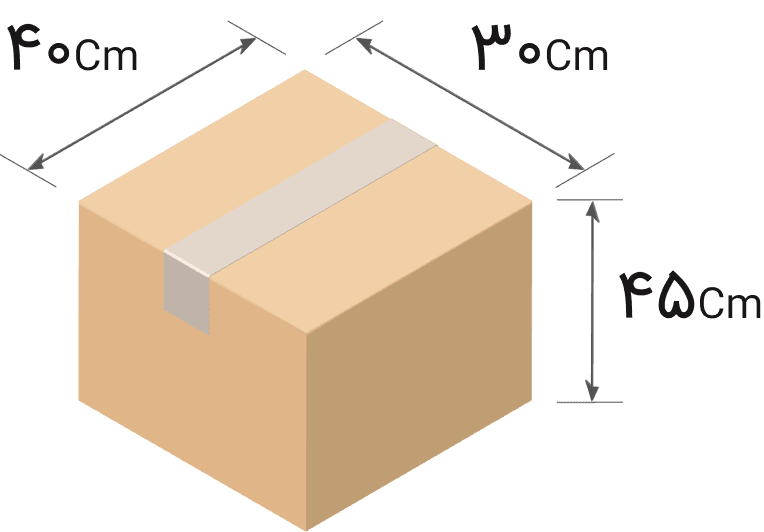 بسته بندی سایز ۸